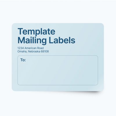 Standard Mailing Labels